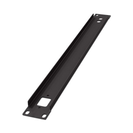 1U Rack Panel punched with 2 Jacks and 1 IEC Power Inlet Connector